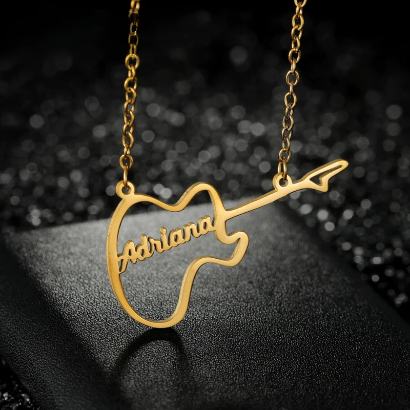 Collier Guitare Personnalisé