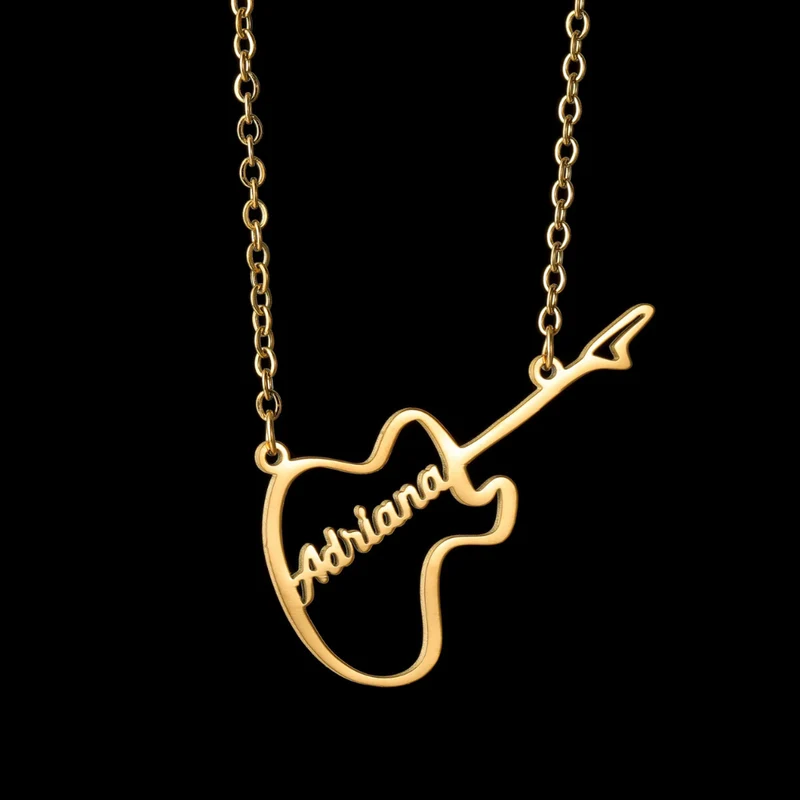 Collier Guitare Personnalisé