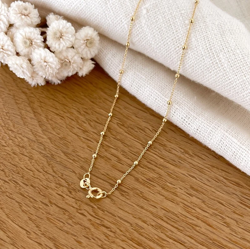 Collier "Vitali" plaqué or