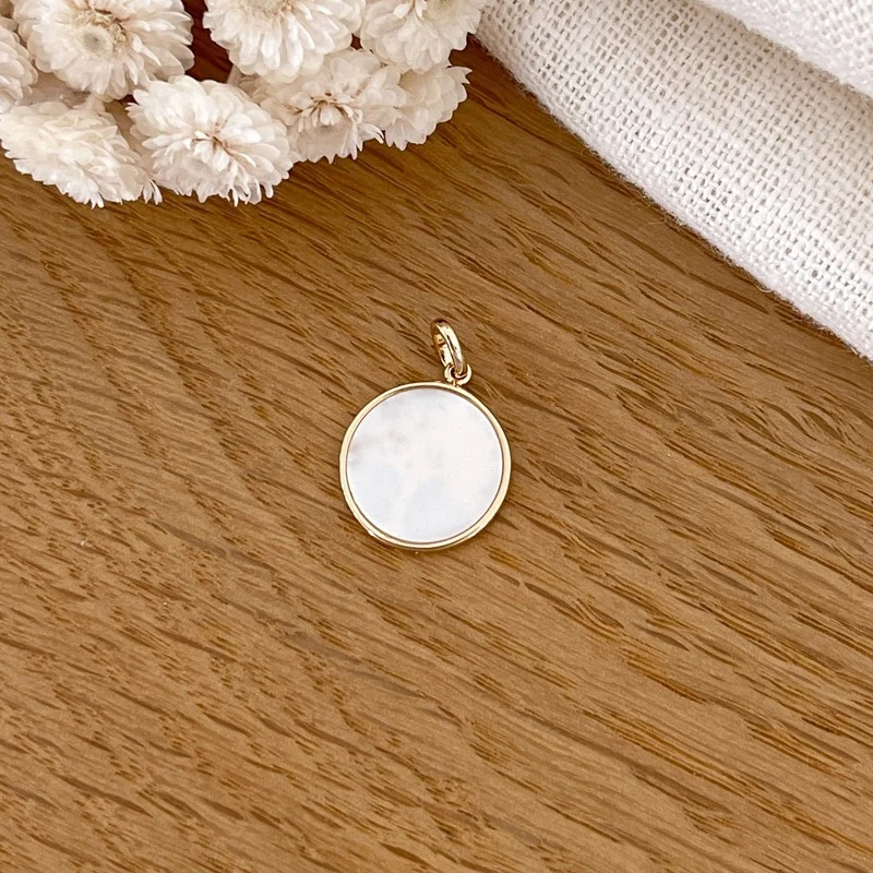 Pendentif "Vitali" plaqué or