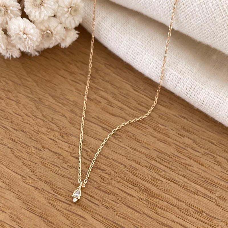 Collier "Lilo" plaqué or