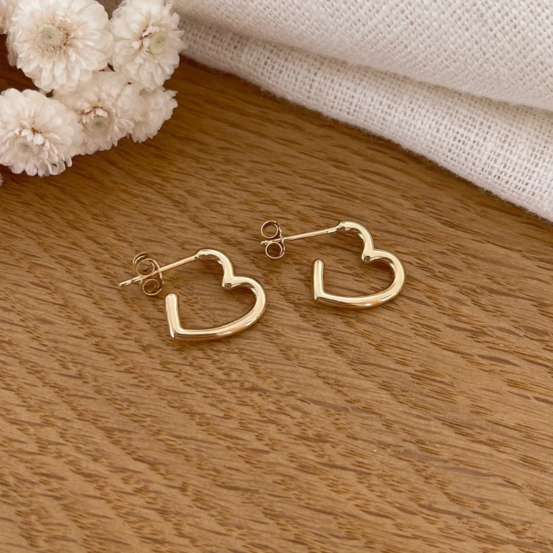 Boucles d'oreilles "Mini Bloom" plaqué or