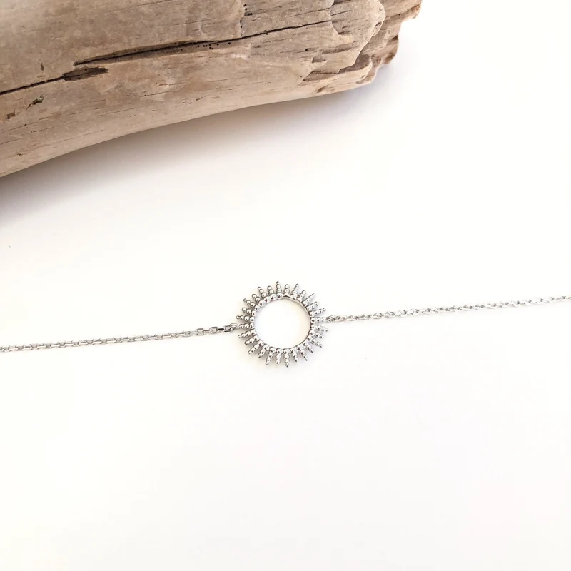 Bracelet "Louce" argent
