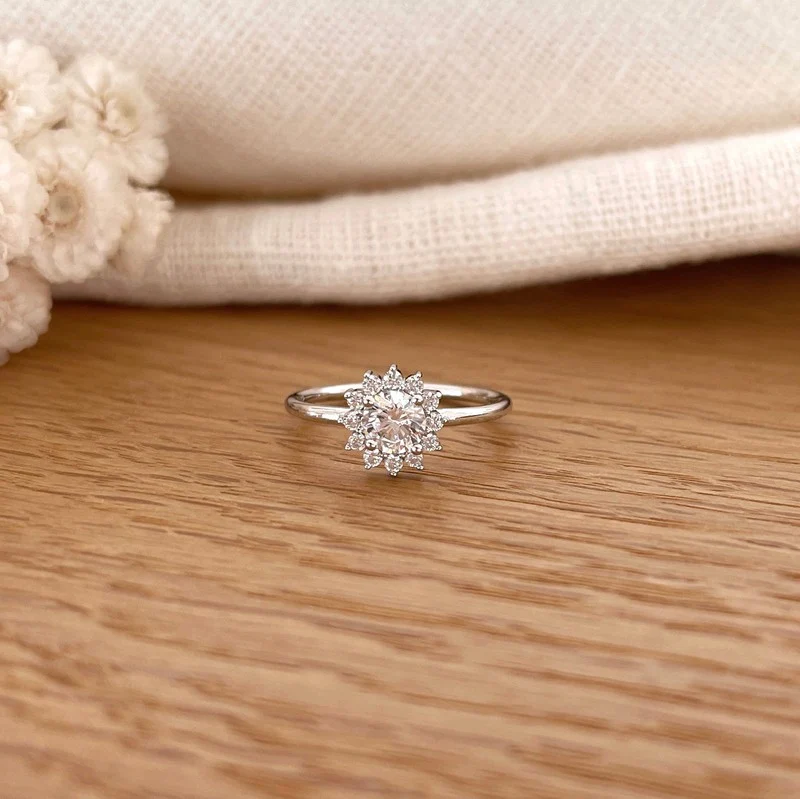 Bague "Sixtine" argent
