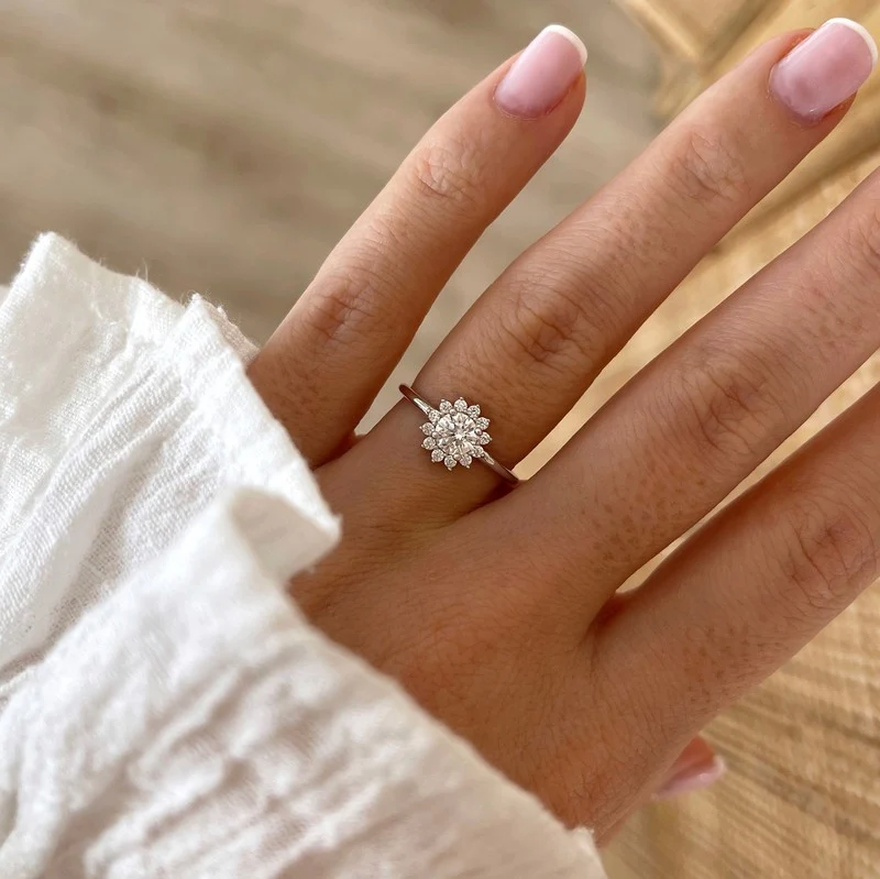 Bague "Sixtine" argent