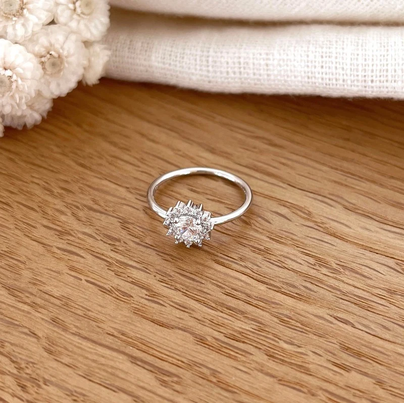 Bague "Sixtine" argent