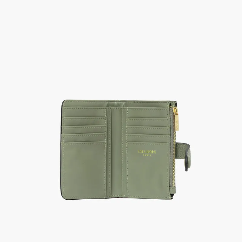 Portefeuille vert aqua Soni
