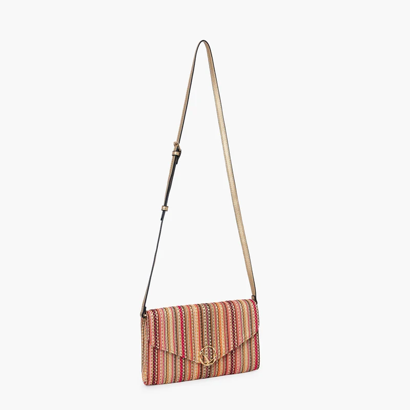 Pochette orange Sanjay