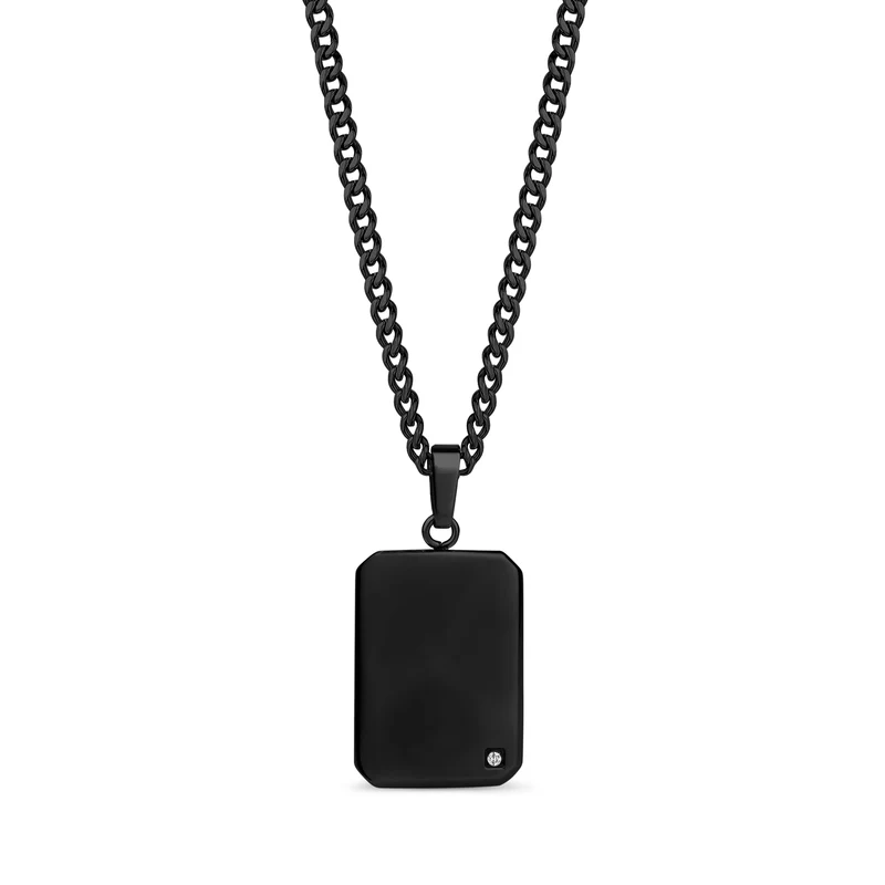 plaque d'identité Lab Grown Diamond