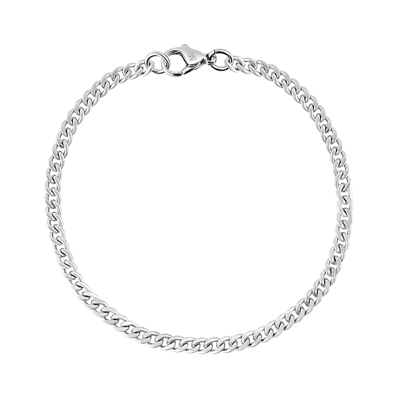 Bracelet à maillons cubains de 3,5 mm