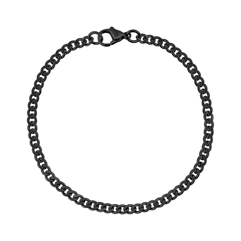 Bracelet à maillons cubains de 3,5 mm