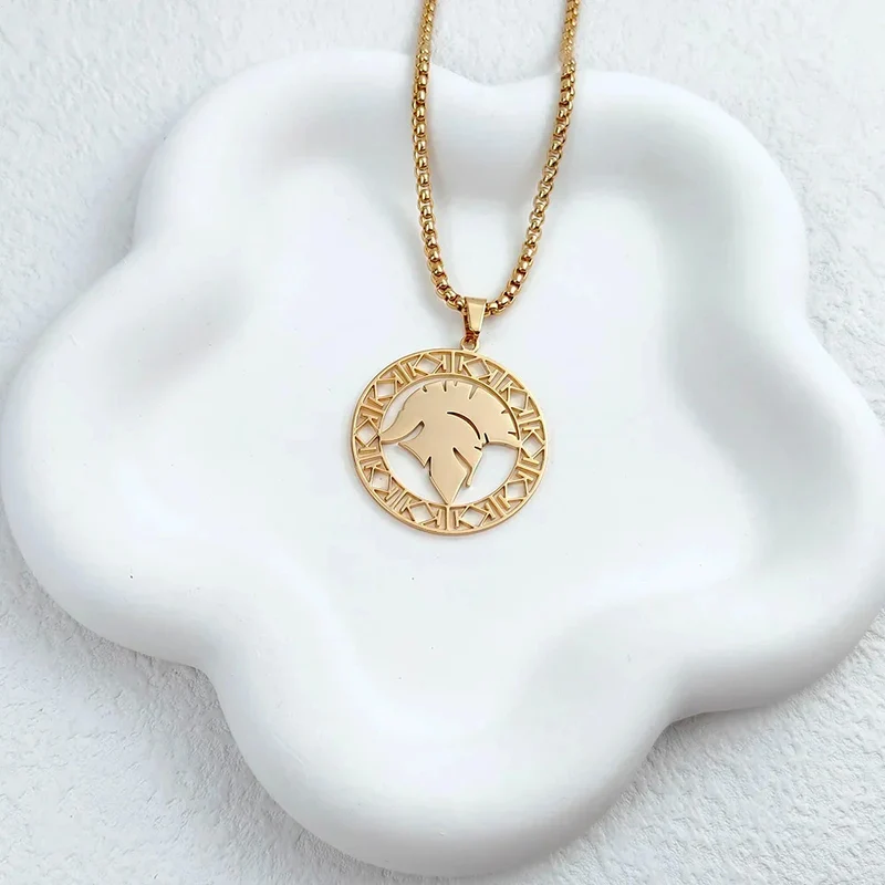 Collier Pendentif Spartan Soldat