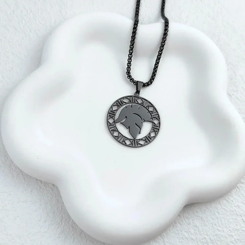 Collier Pendentif Spartan Soldat