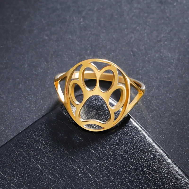 Bague Patte de Chien Femme