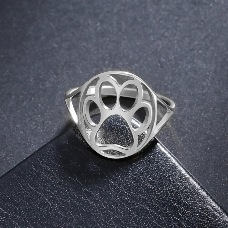Bague Patte de Chien Femme