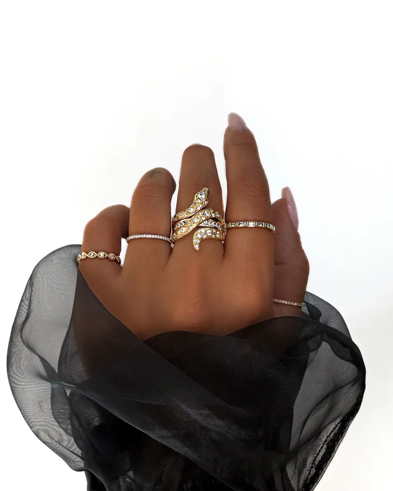 BAGUE "ANAKONDA"