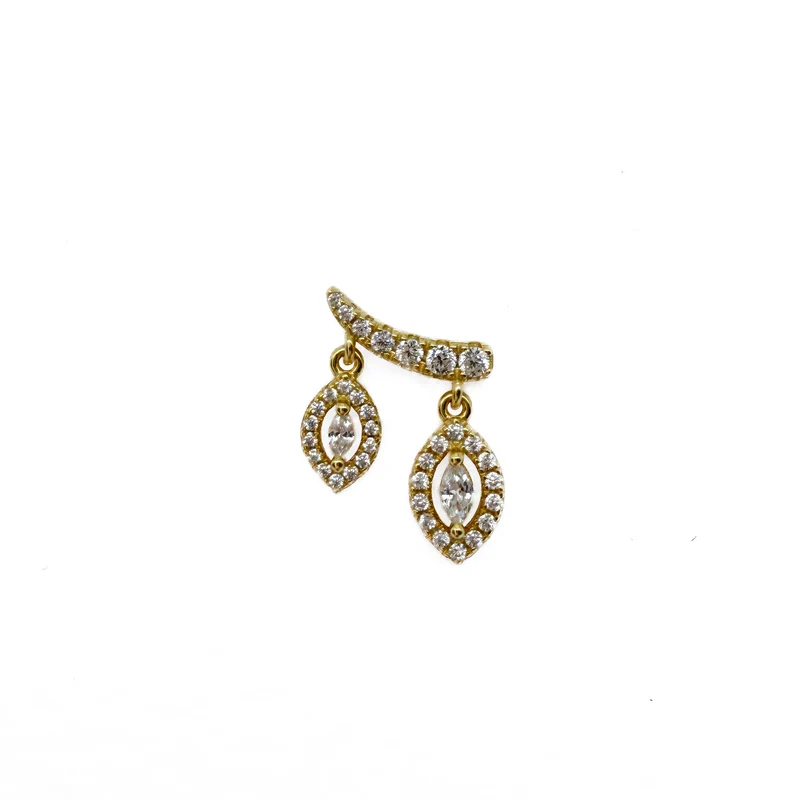 BOUCLE "MARQUISE BARRE"