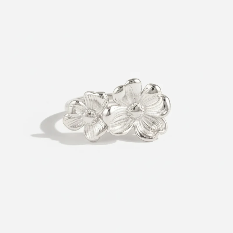 Bague Duo Flora