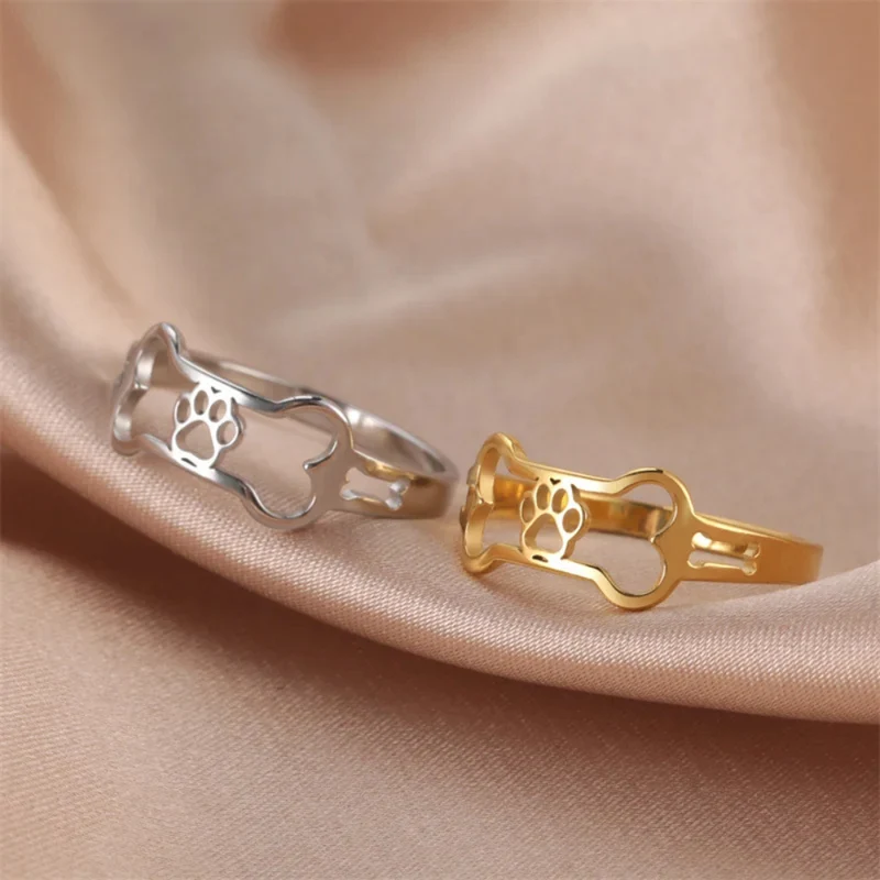 Bague Os de Chien