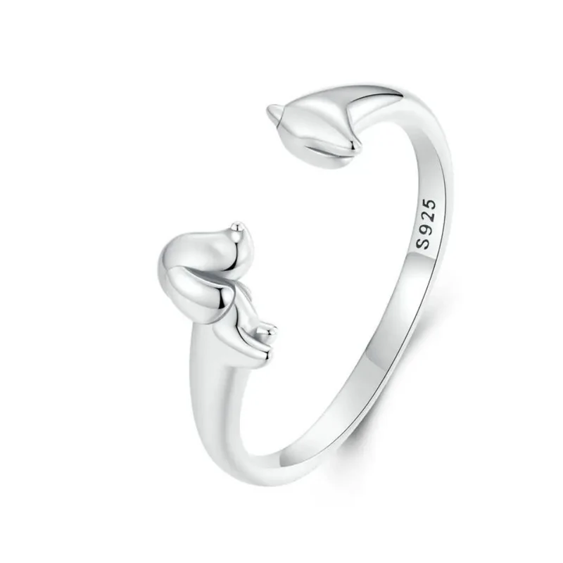 Bague Chien Femme