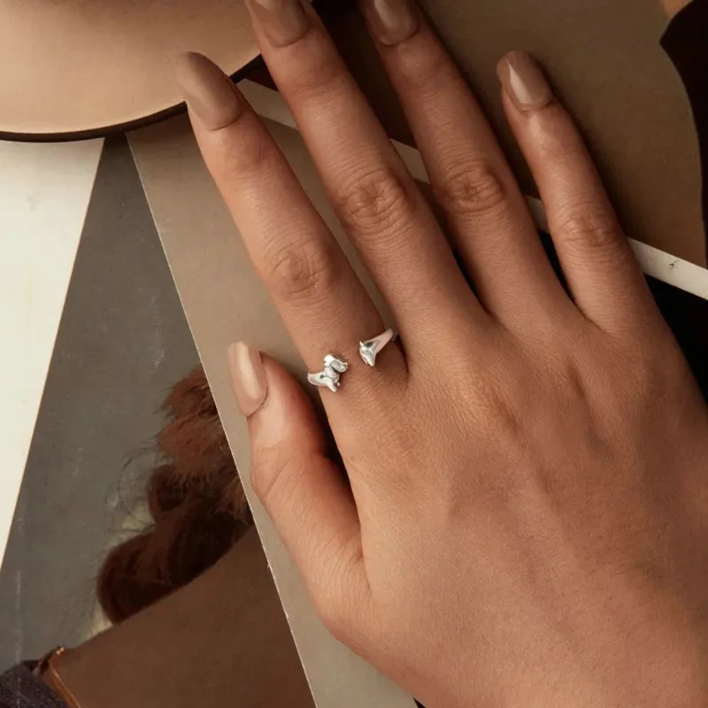 Bague Chien Femme