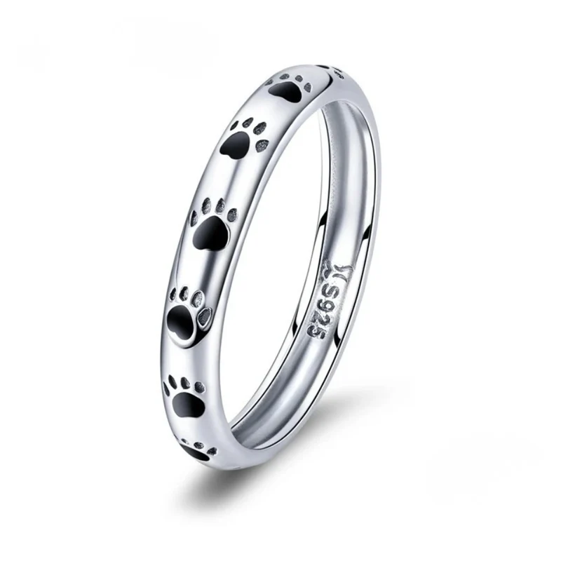 Bague Patte de Chien Élégante