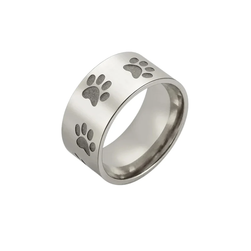 Bague Patte de Chien Homme