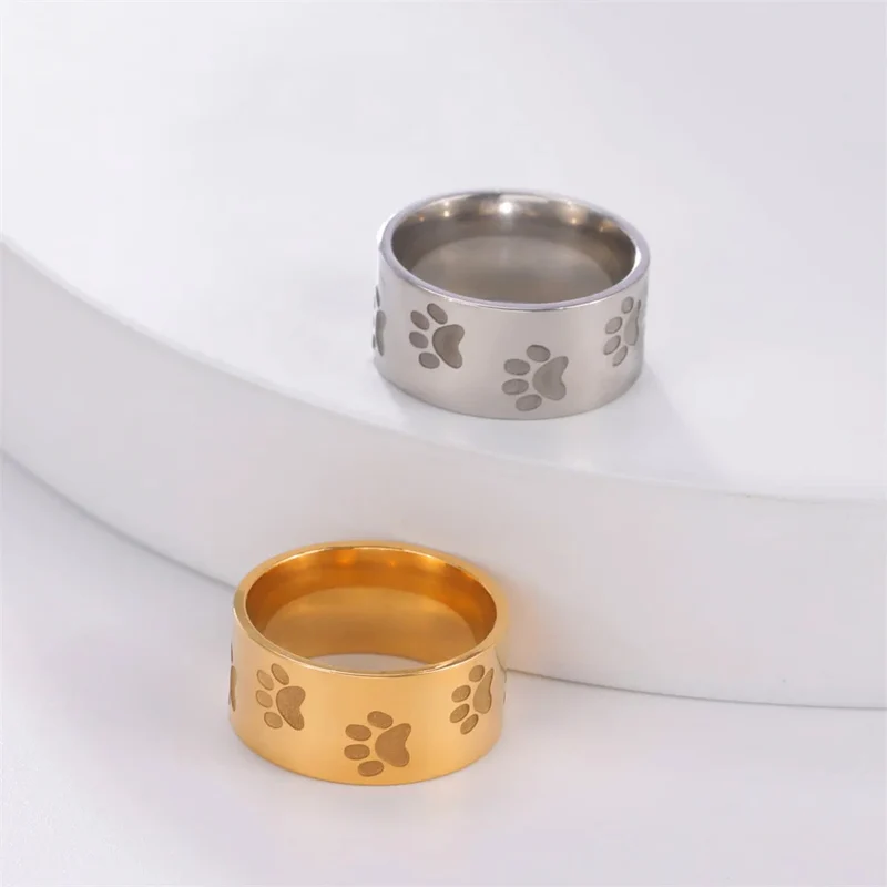 Bague Patte de Chien Homme