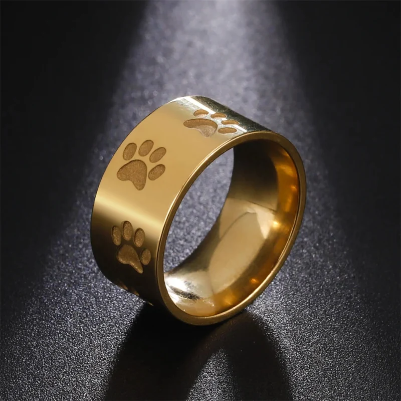 Bague Patte de Chien Homme
