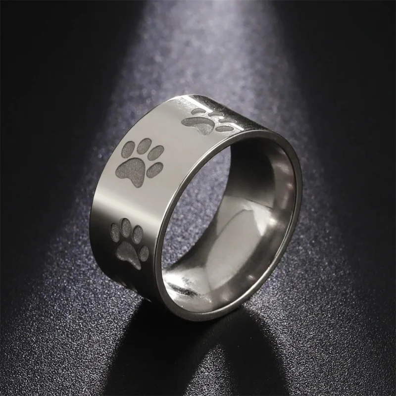 Bague Patte de Chien Homme