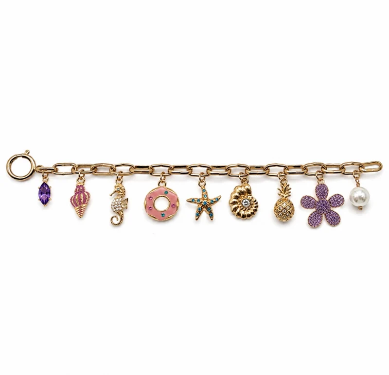 BRACELET "TRENDY OR" PERSONNALISABLE