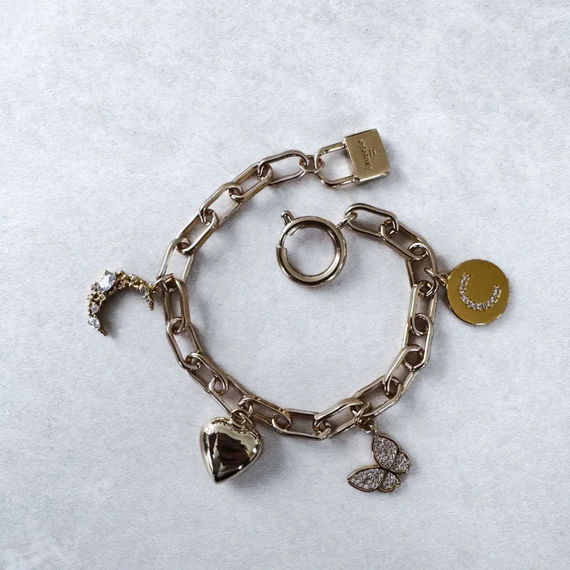 BRACELET "TRENDY OR" PERSONNALISABLE
