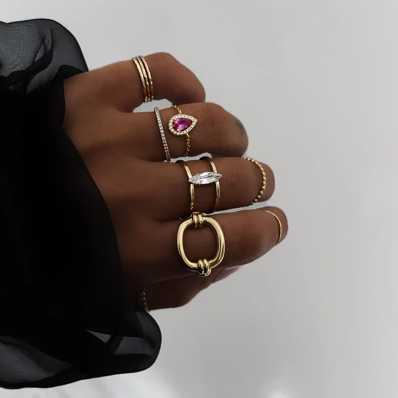 BAGUE "JAIPUR COLOR REGLABLE" OR