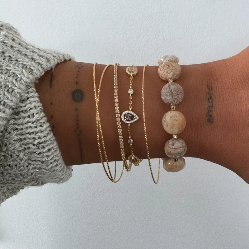 BRACELET "TRESOR CHOCO"