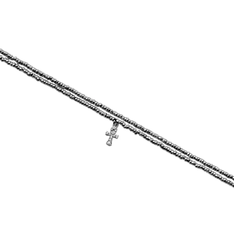 BRACELET "ANKH PEARL"