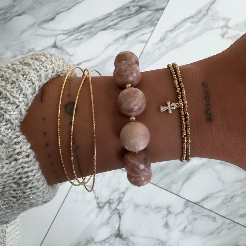 BRACELET "ANKH PEARL"
