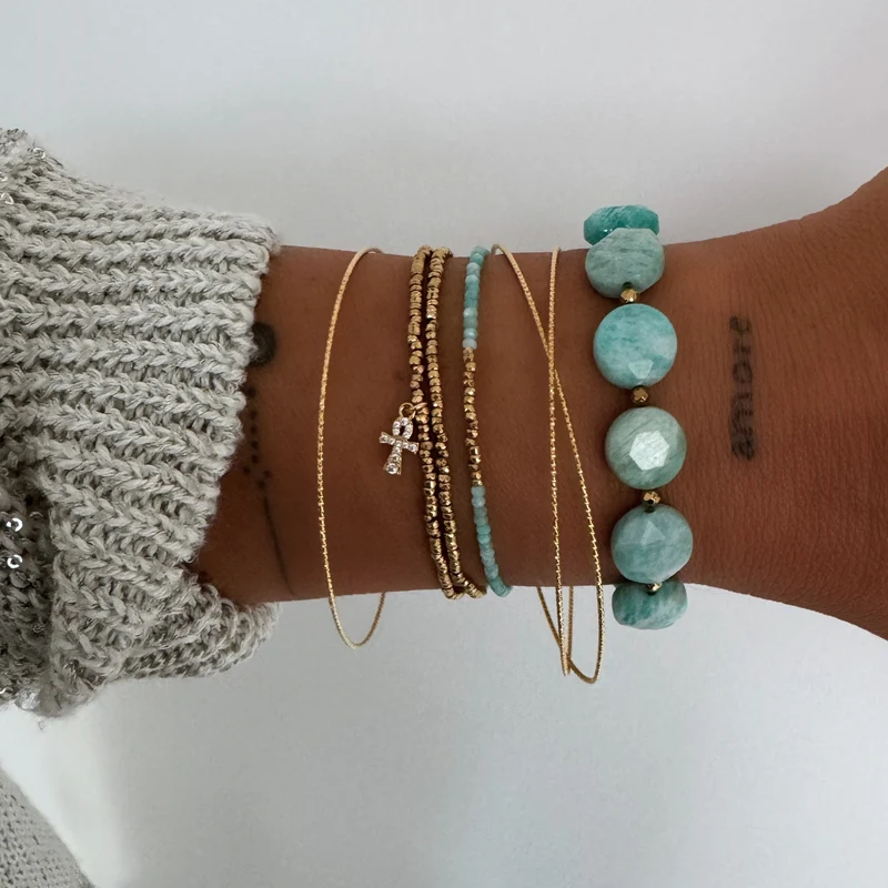 BRACELET "ANKH PEARL"
