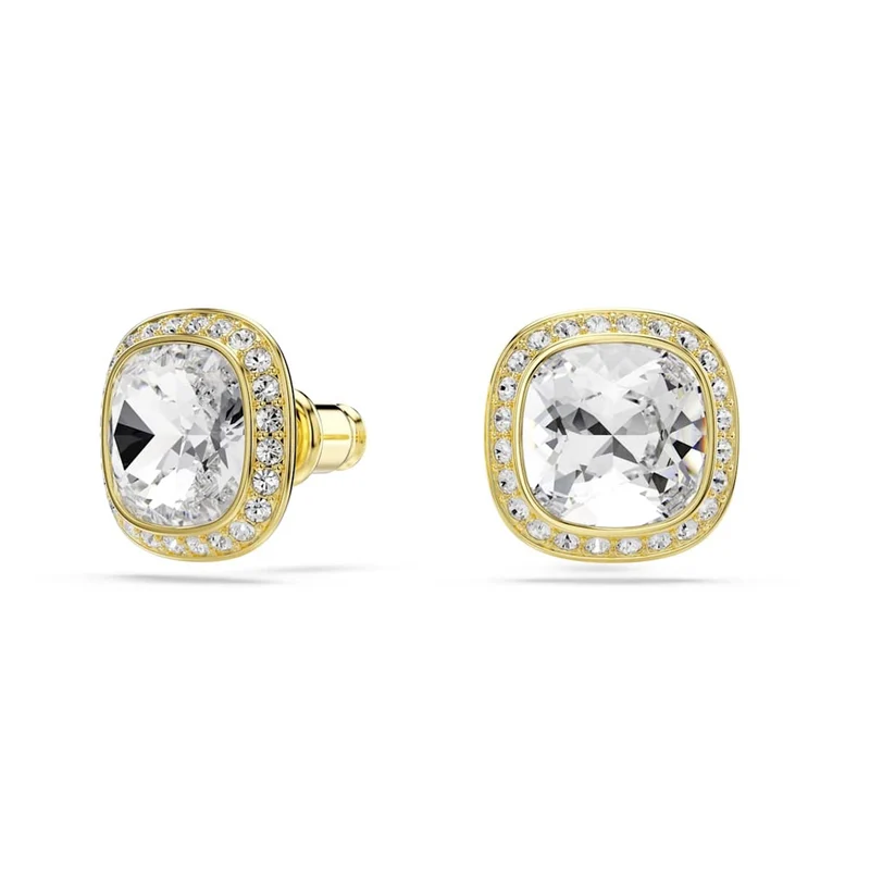 Swarovski Boucles d'oreilles Una Angelic Cushion Gold 5764762