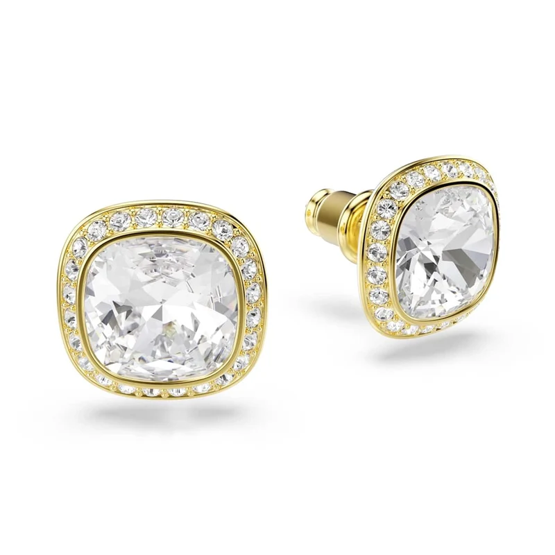 Swarovski Boucles d'oreilles Una Angelic Cushion Gold 5764762