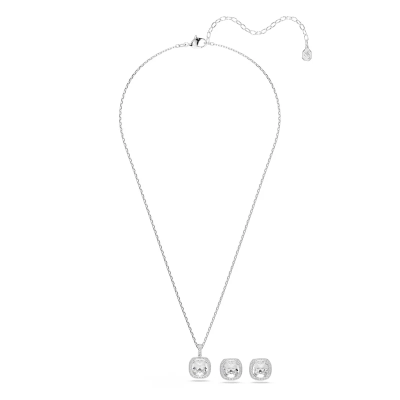 Swarovski Ensemble de bijoux Una Angelic Cushion en argent 5754343