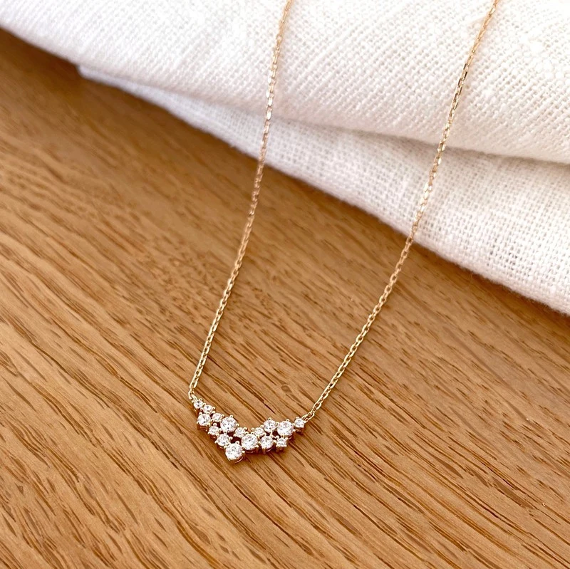 Collier "Garance" plaqué or