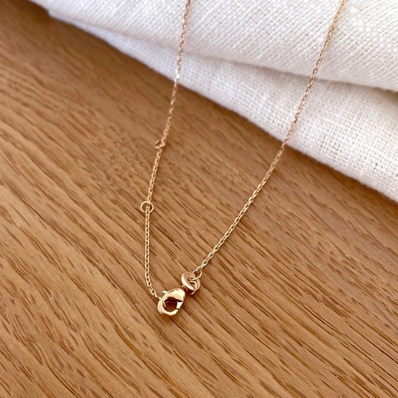 Collier "Garance" plaqué or