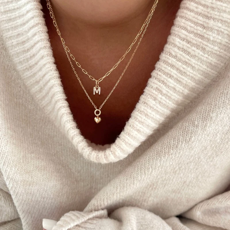 Collier "Louve" plaqué or