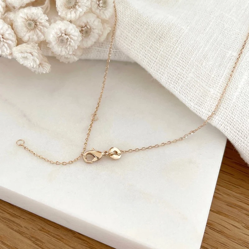 Collier "Louve" plaqué or
