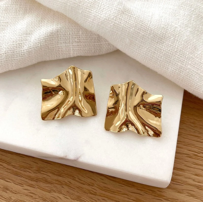 Boucles d'oreilles "Fiby" acier