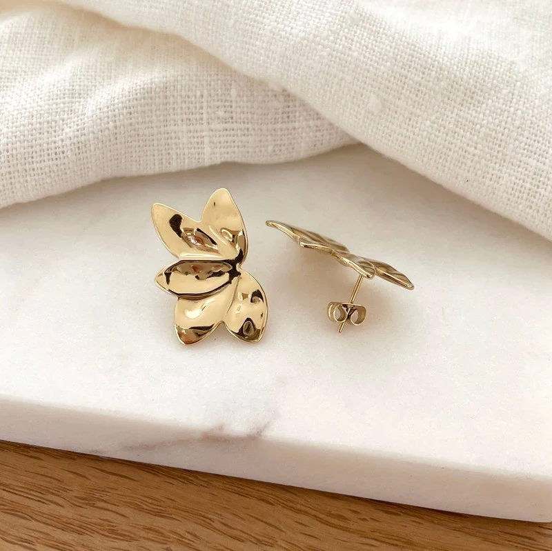 Boucles d'oreilles "Minia" acier