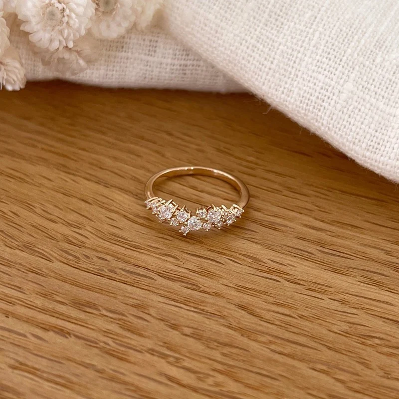 Bague "Garance" plaqué or