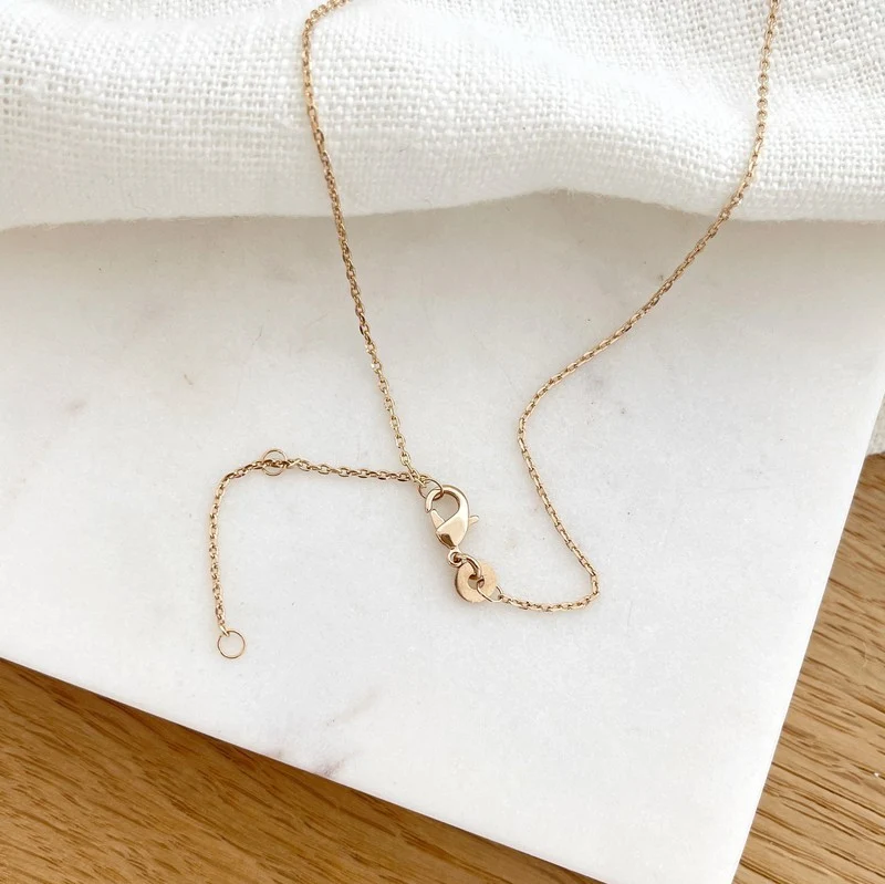 Collier "Alina" plaqué or