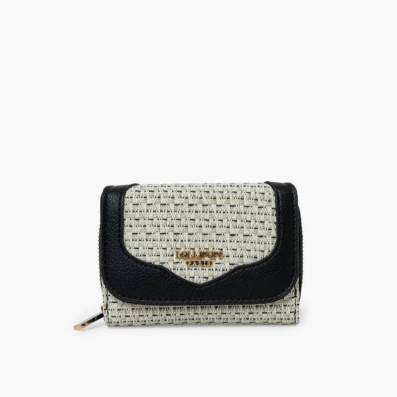 Portefeuille noir Sade