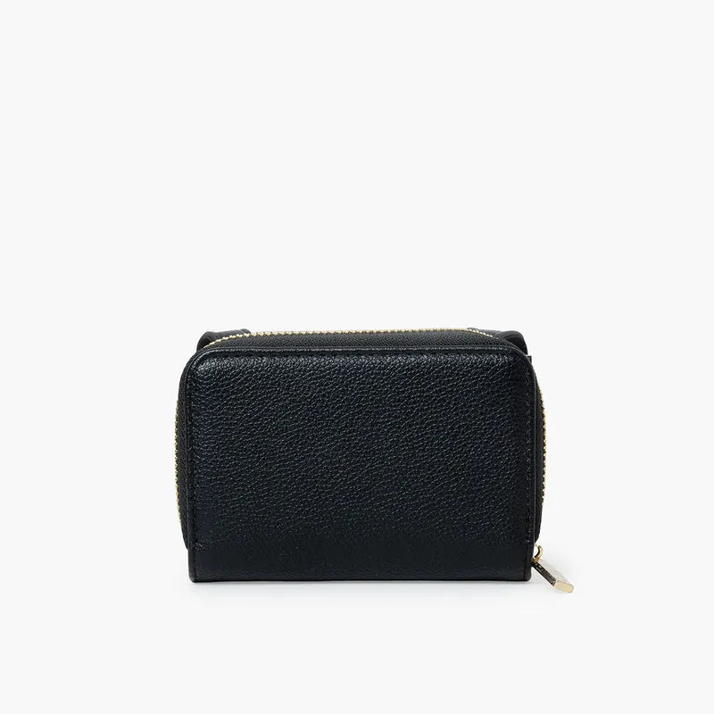Portefeuille noir Sade